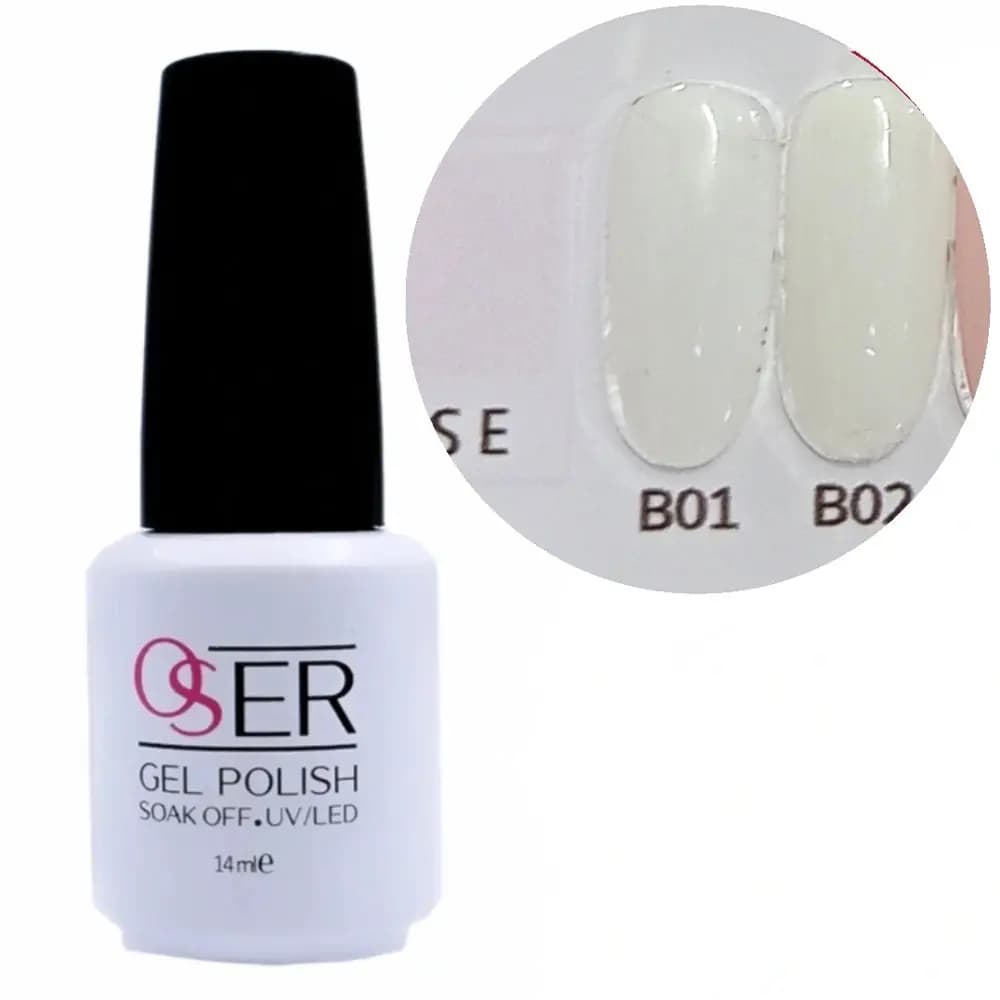 ژل لاک اوسر سری بیس شماره OSER B01