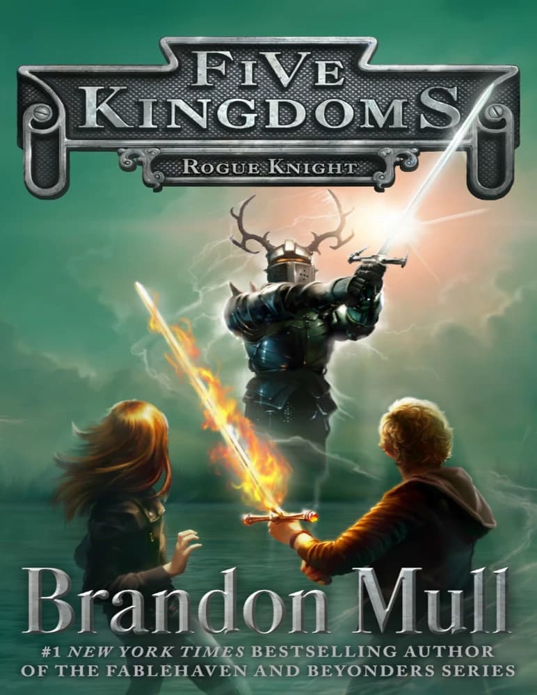 کتاب Five Kingdoms: Rogue Knight (پنج پادشاهی: شوالیه سرکش) نسخه انگلیسی PDF | برندون مول