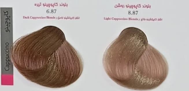رنگ مو دوشس سری کاپوچینو شماره 6.87 — تصویر ۶