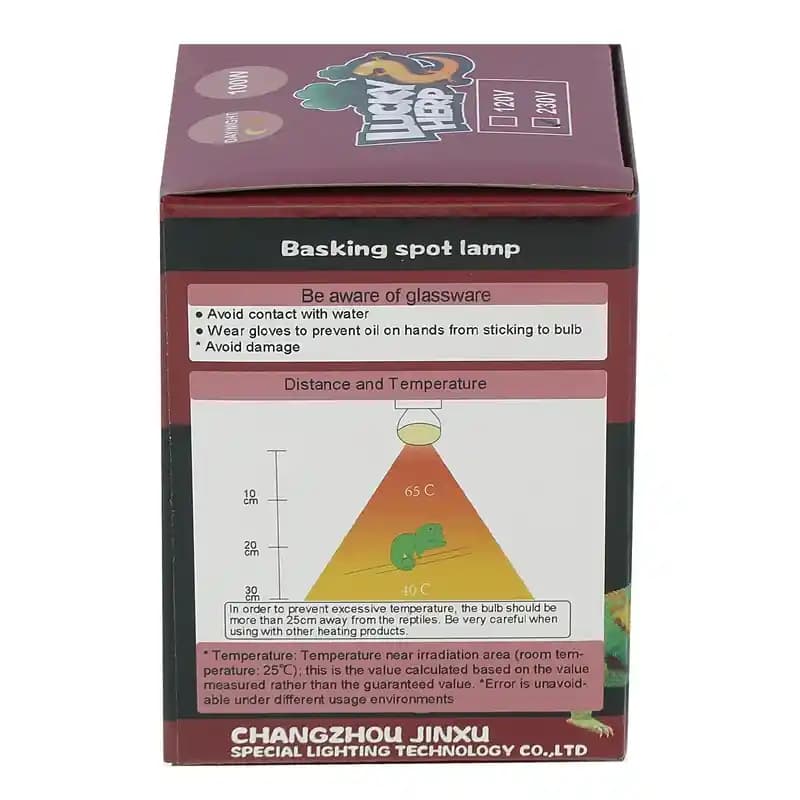 لامپ مادون قرمز 100 وات لاکی هرپ مدل INFRARED-220V-100W-E27 — تصویر ۲