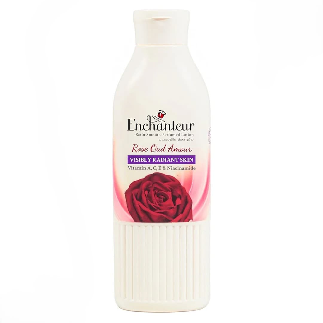 لوسیون بدن خوشبو کننده انشانتر (Rose Oud Amour) 250 میل Enchanteur