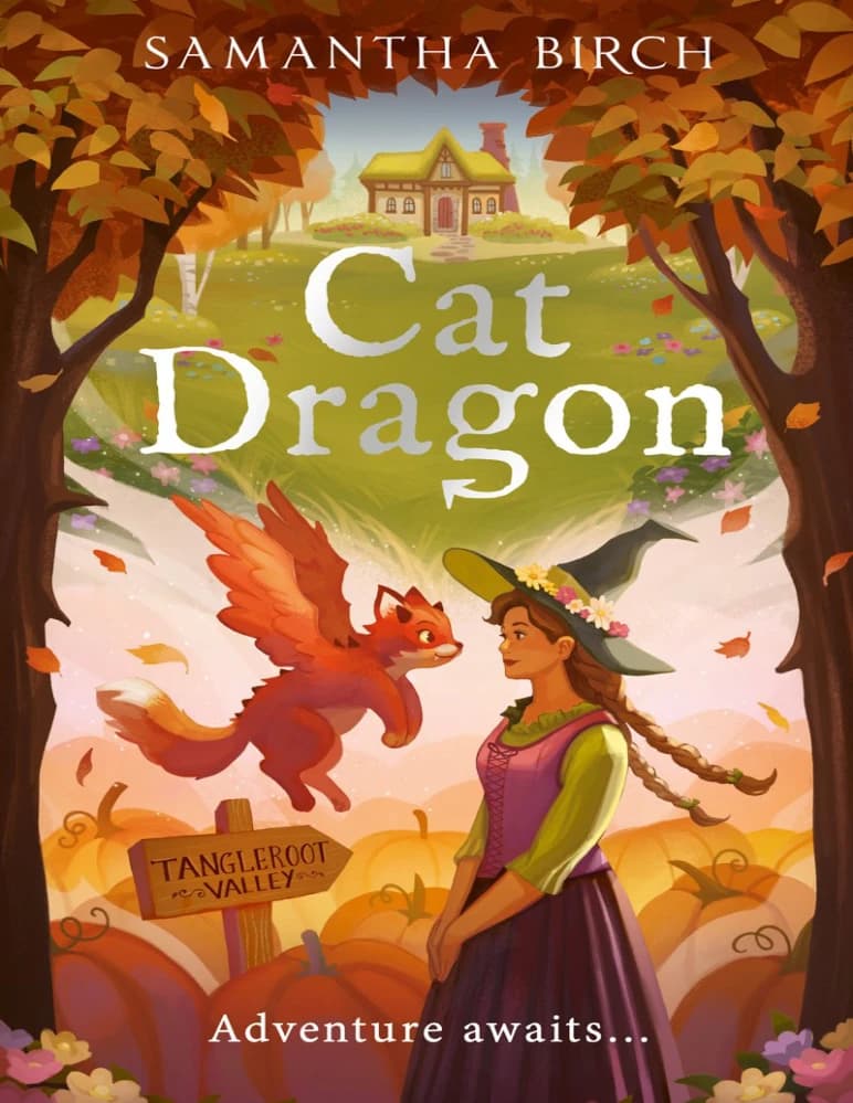 کتاب Cat Dragon (اژدهای گربه‌ای) نسخه انگلیسی PDF | سامانتا برچ — تصویر ۳