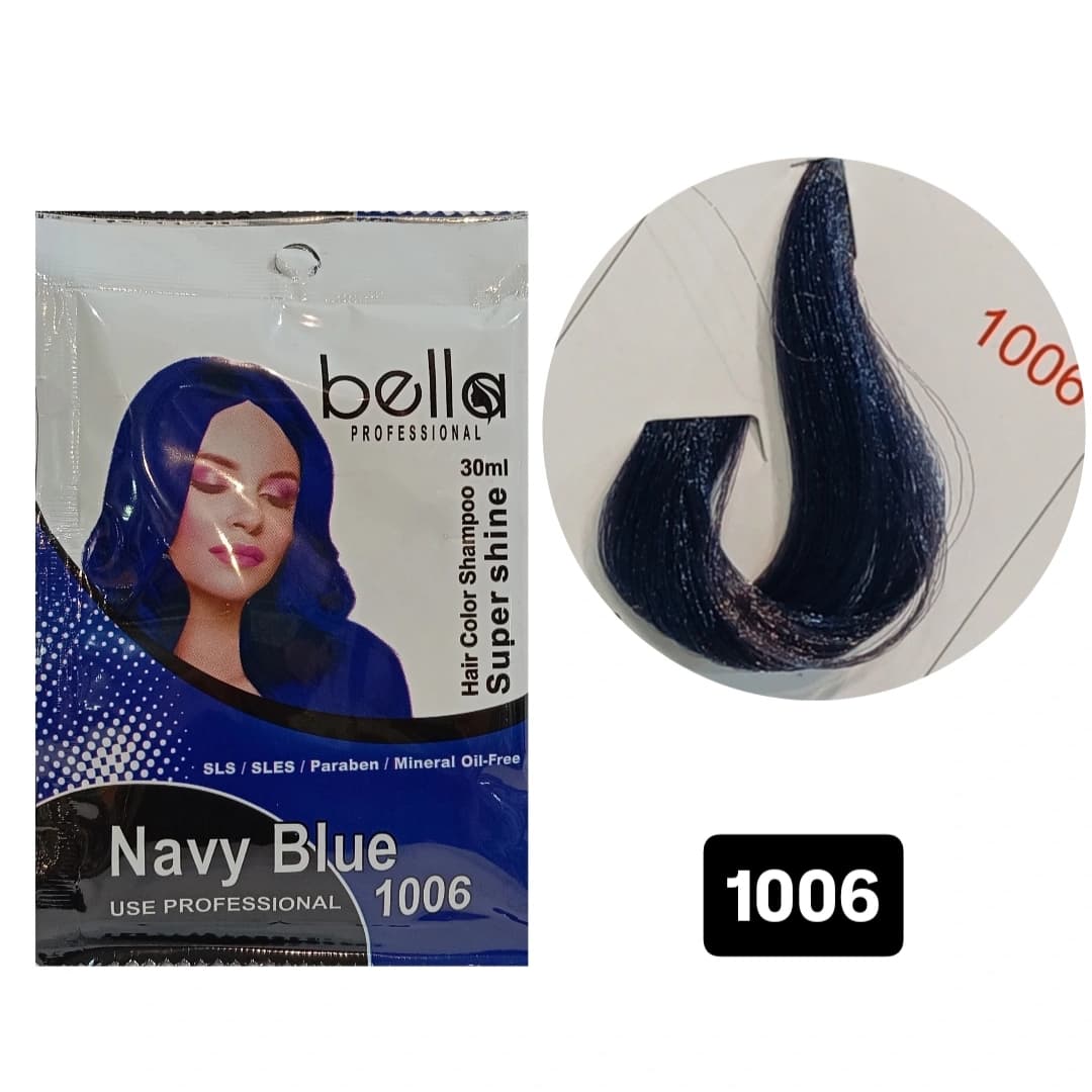 شامپو رنگ ژله ای ساشه ای بلا کد 1006 Bella