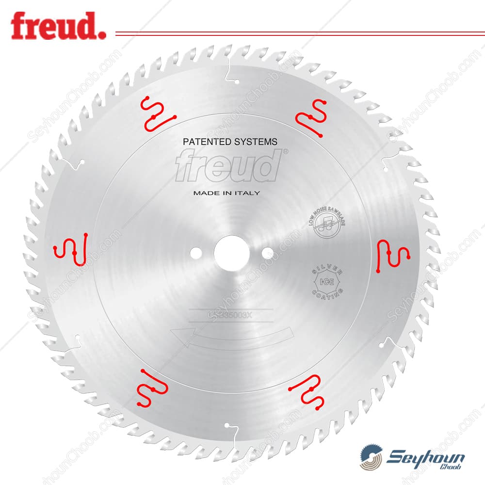 تیغ اره الماسه پانل بر 35 سانتی متر 72 دندانه فرود مدل FREUD LSB35003X