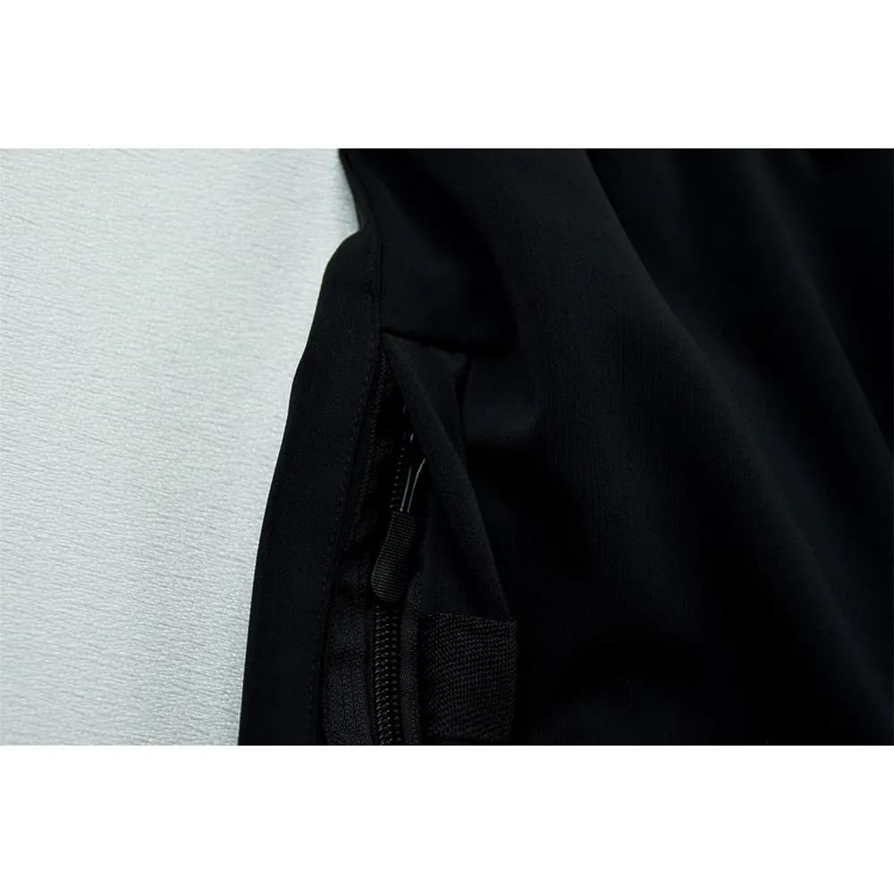 شلوار مردانه غواصی قواره بزرگ راسته مشکی — تصویر ۶