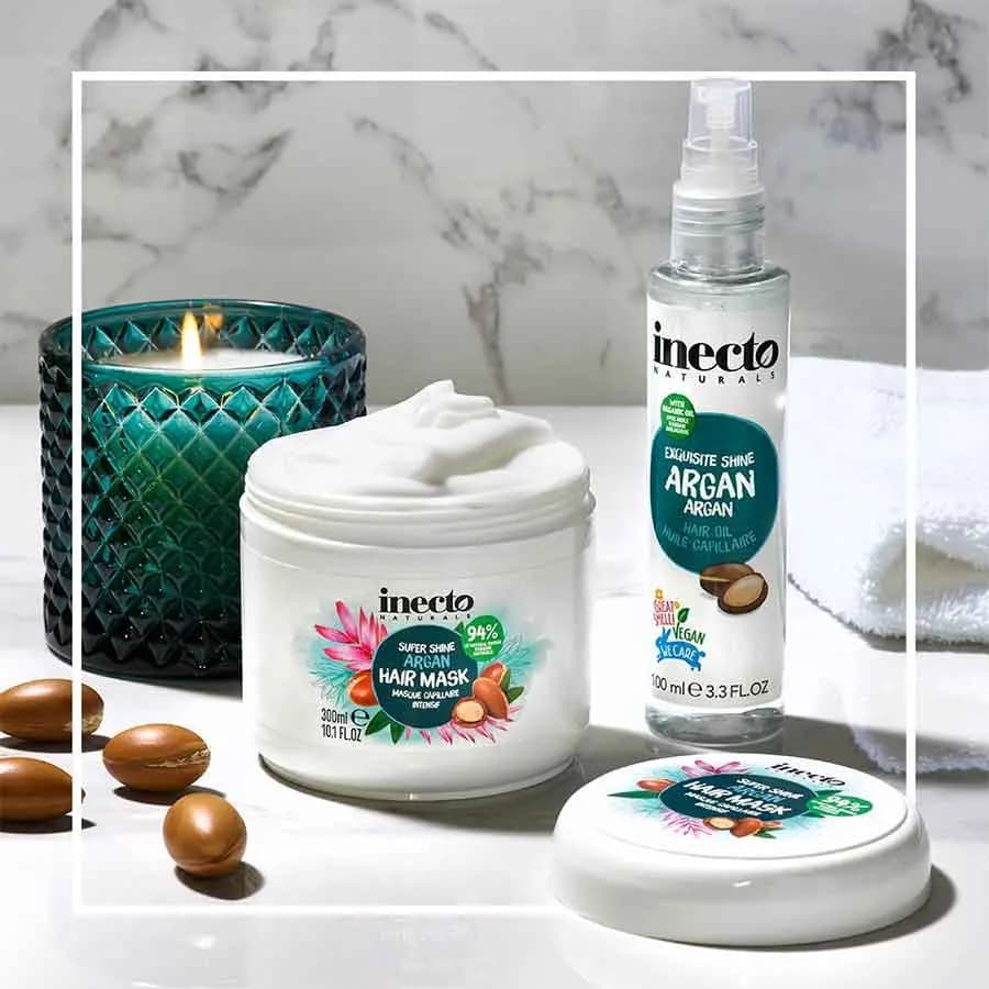 ماسک موی درخشان کننده اینکتو Inecto Super Shine Argan — تصویر ۲