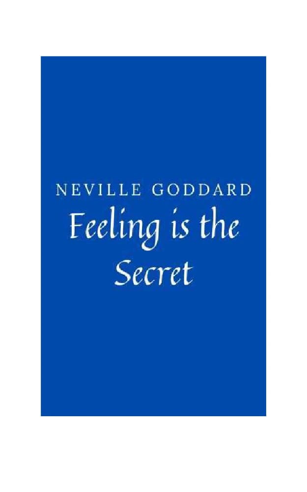کتاب Feeling Is the Secret (احساس همان راز است) نسخه انگلیسی PDF | نویل گدارد