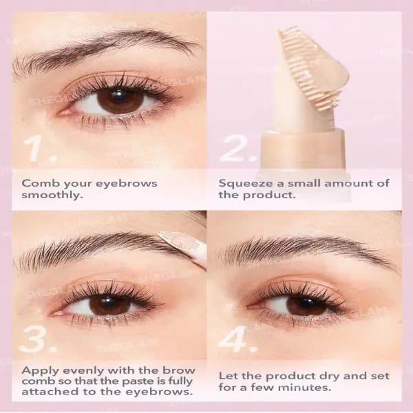 ژل ابرو شیگلم تیوپی sheglam brow breakdown — تصویر ۷