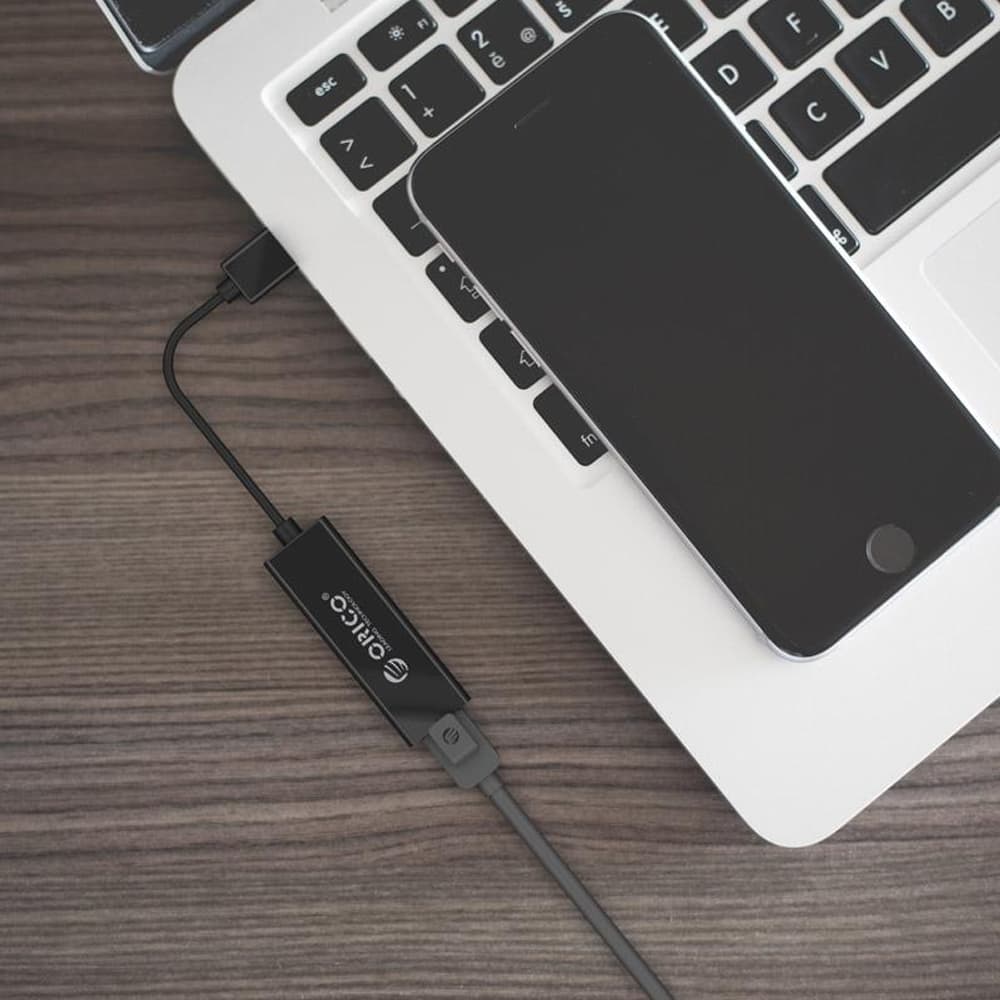 مبدل USB به لن اوریکو Orico UTJ-U3 Gigabit Ethernet Network Adapter — تصویر ۵