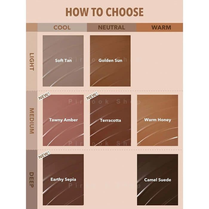 کانتور مایع شیگلم تراکوتا sheglam terracotta — تصویر ۲