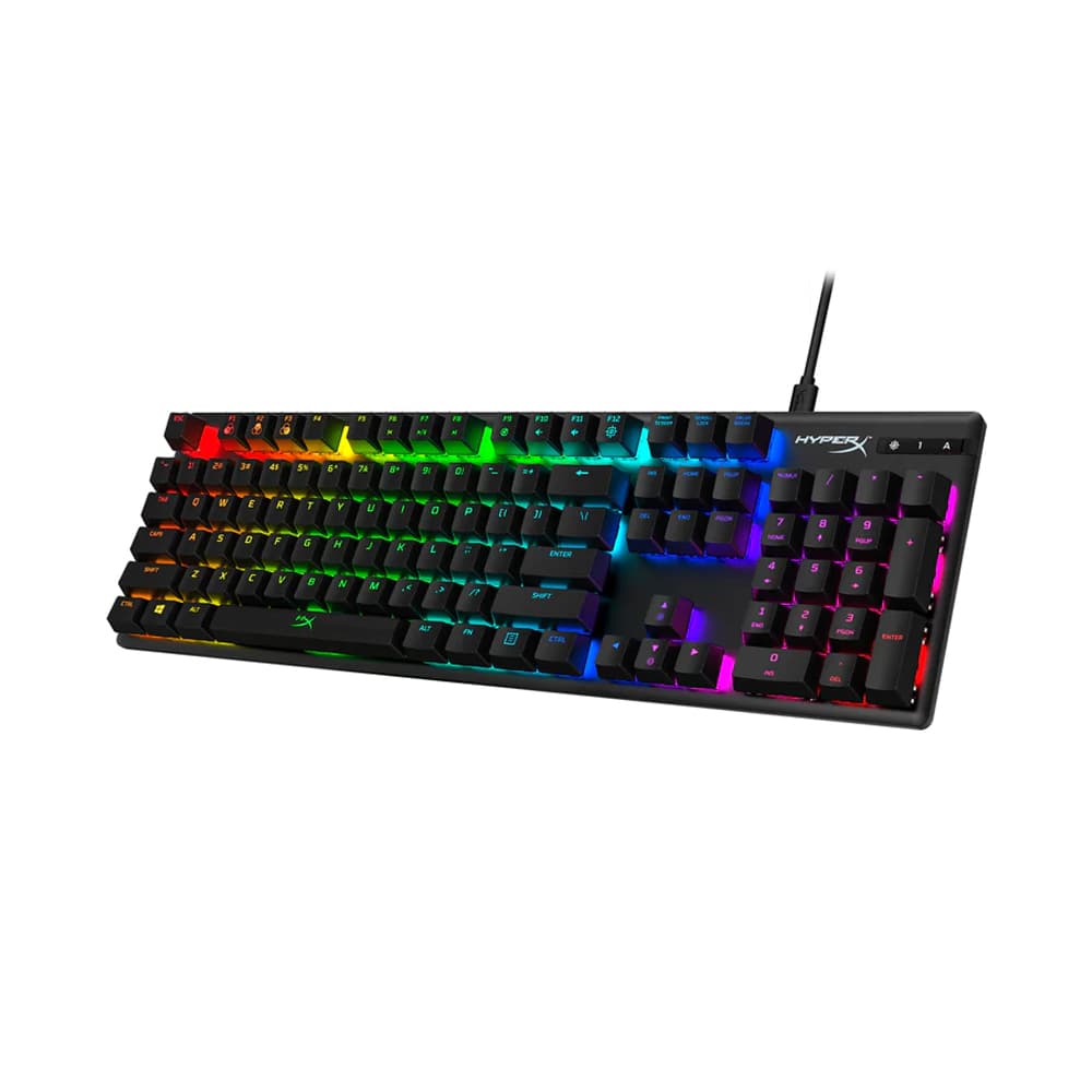 کیبورد گیمینگ هایپر ایکس HyperX Alloy Origins Fire Axis — تصویر ۳