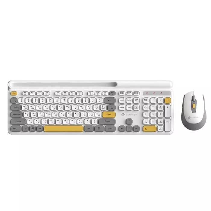کیبورد و ماوس بی سیم لاجیکی KM336W LOGIKEY
