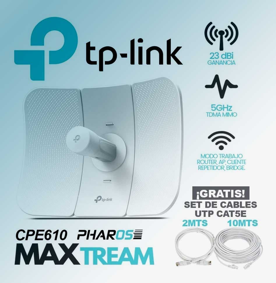 اکسس پوینت بیسیم 300Mbps تی پی لینک مدل CPE610 — تصویر ۳