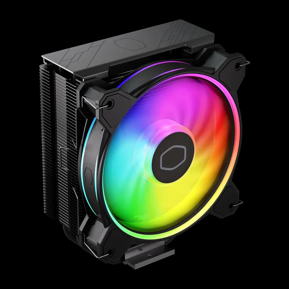 خنک کننده‌ پردازنده کولرمستر CoolerMaster HYPER 212 HALO Black — تصویر ۴