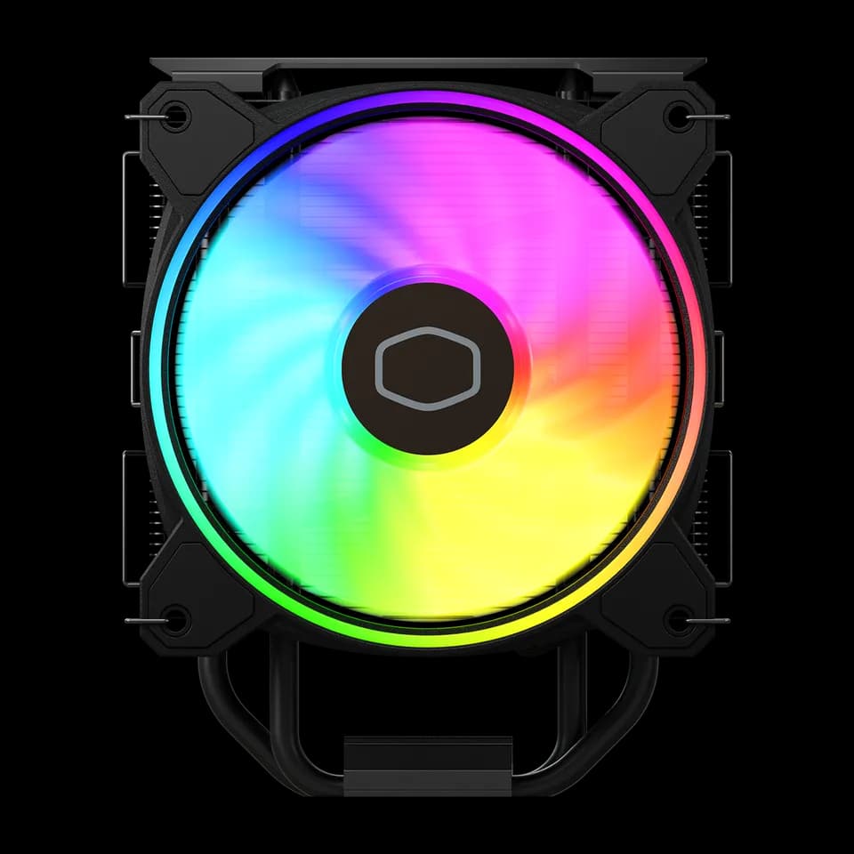 خنک کننده‌ پردازنده کولرمستر CoolerMaster HYPER 212 HALO Black
