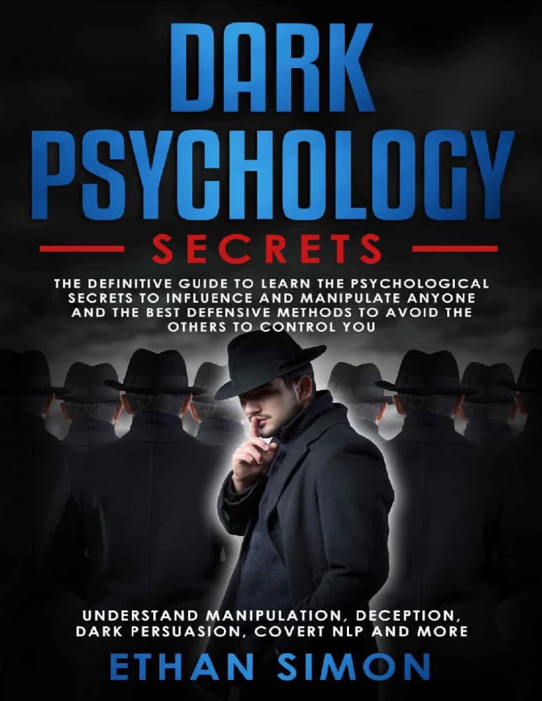 کتاب Dark Psychology Secrets (اسرار روانشناسی تاریک) نسخه انگلیسی PDF | سایمون ایتن