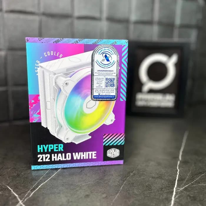 خنک کننده‌ پردازنده کولرمستر Cooler Master HYPER 212 HALO WHITE — تصویر ۲