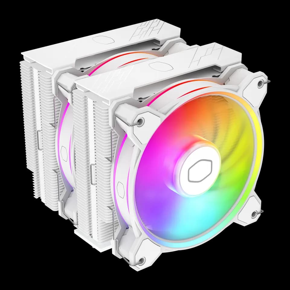 خنک کننده پردازنده کولرمستر Cooler Master HYPER 622 HALO WHITE