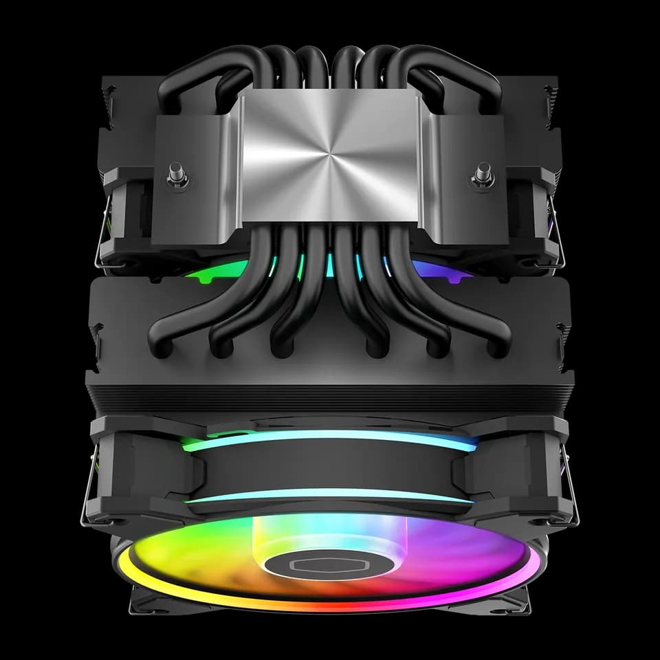 خنک کننده‌ پردازنده کولر مستر CoolerMaster HYPER 622 HALO — تصویر ۴