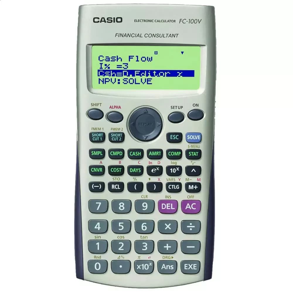 ماشین حساب مهندسی کاسیو – CASIO FC-100V