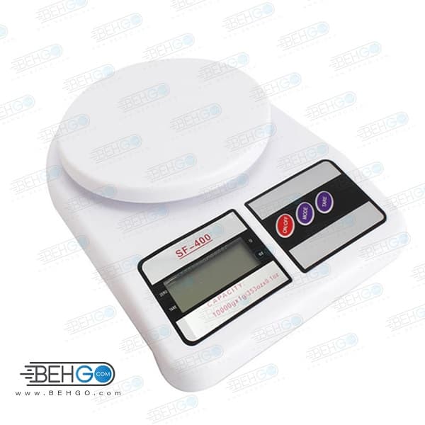 ترازو آشپزخانه الکترونیک مدل SF-400 ظرفیت 10 کیلوگرم اصلی