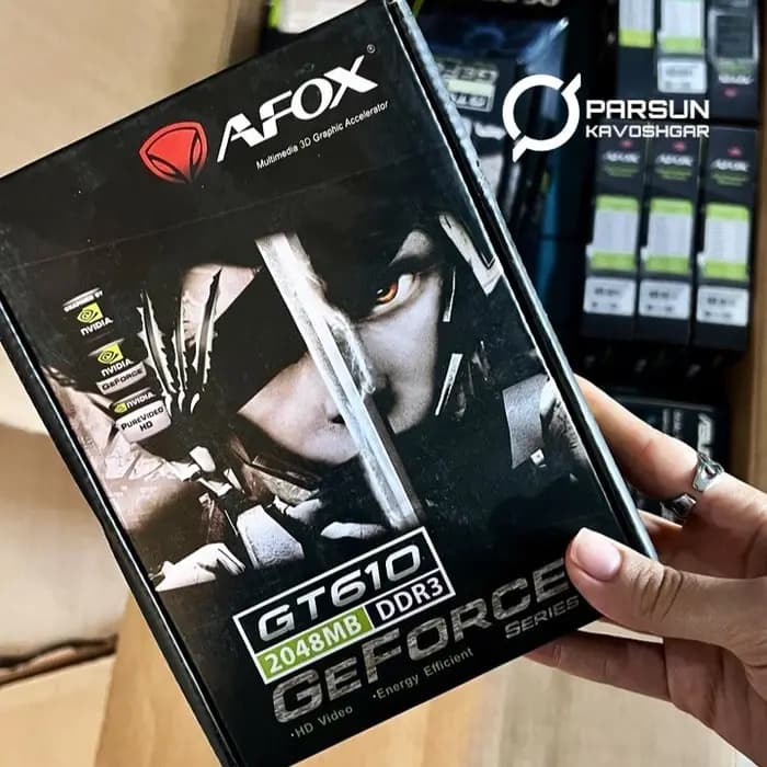 کارت گرافیک ای فاکس AFOX GT 610 2GB — تصویر ۲