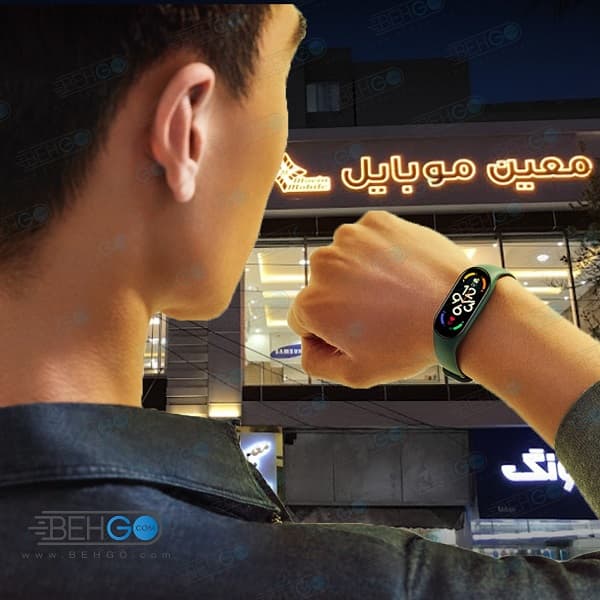مچ بند هوشمند شیائومی مدل Mi Band 7 Global Version اورجینال — تصویر ۸