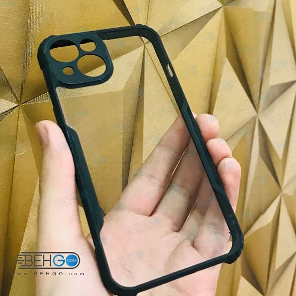 قاب آیفون 13 کاور پشت شفاف کپسولی گوشی Iphone 13 — تصویر ۶