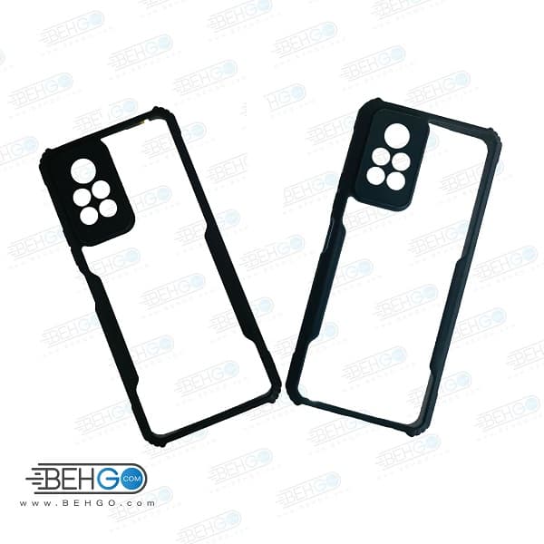 قاب اینفینیکس Not 11 Pro / X697 کاور پشت شفاف کپسولی گوشی Infinix Not 11 Pro / X697