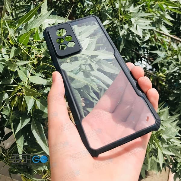 قاب اینفینیکس Not 11 Pro / X697 کاور پشت شفاف کپسولی گوشی Infinix Not 11 Pro / X697 — تصویر ۶