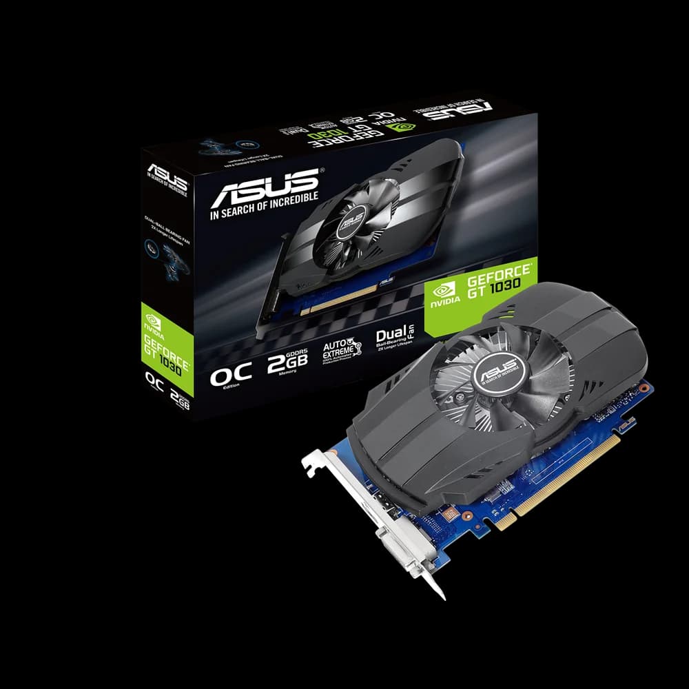 کارت گرافیک ASUS مدل PH-GT1030-O2G-2GB — تصویر ۲