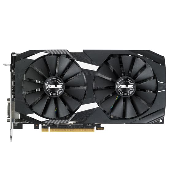 کارت گرافیک ASUS مدل DUAL-RX580-O8G-8GB