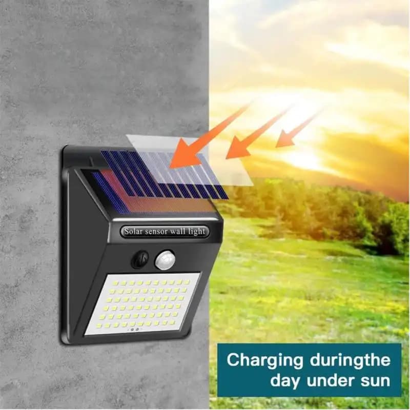 چراغ خورشیدی دیواری Solar Light کد1552 — تصویر ۶