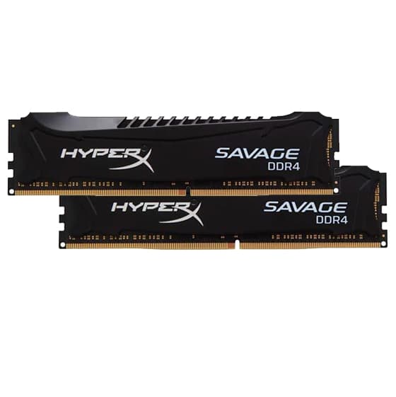 رم کامپیوتر KingSton مدل HyperX-SAVAGE-DDR4-2800Mhz-CL14-Dual-Channel-Desktop-8GB