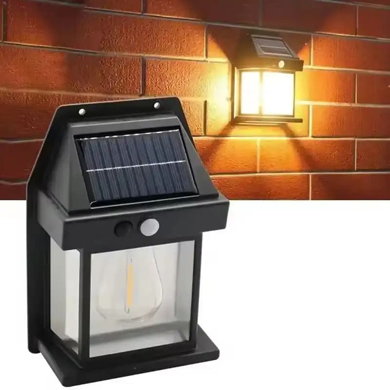 لامپ دیواری خورشیدی 3 حالته مدل Solar کد573 — تصویر ۸