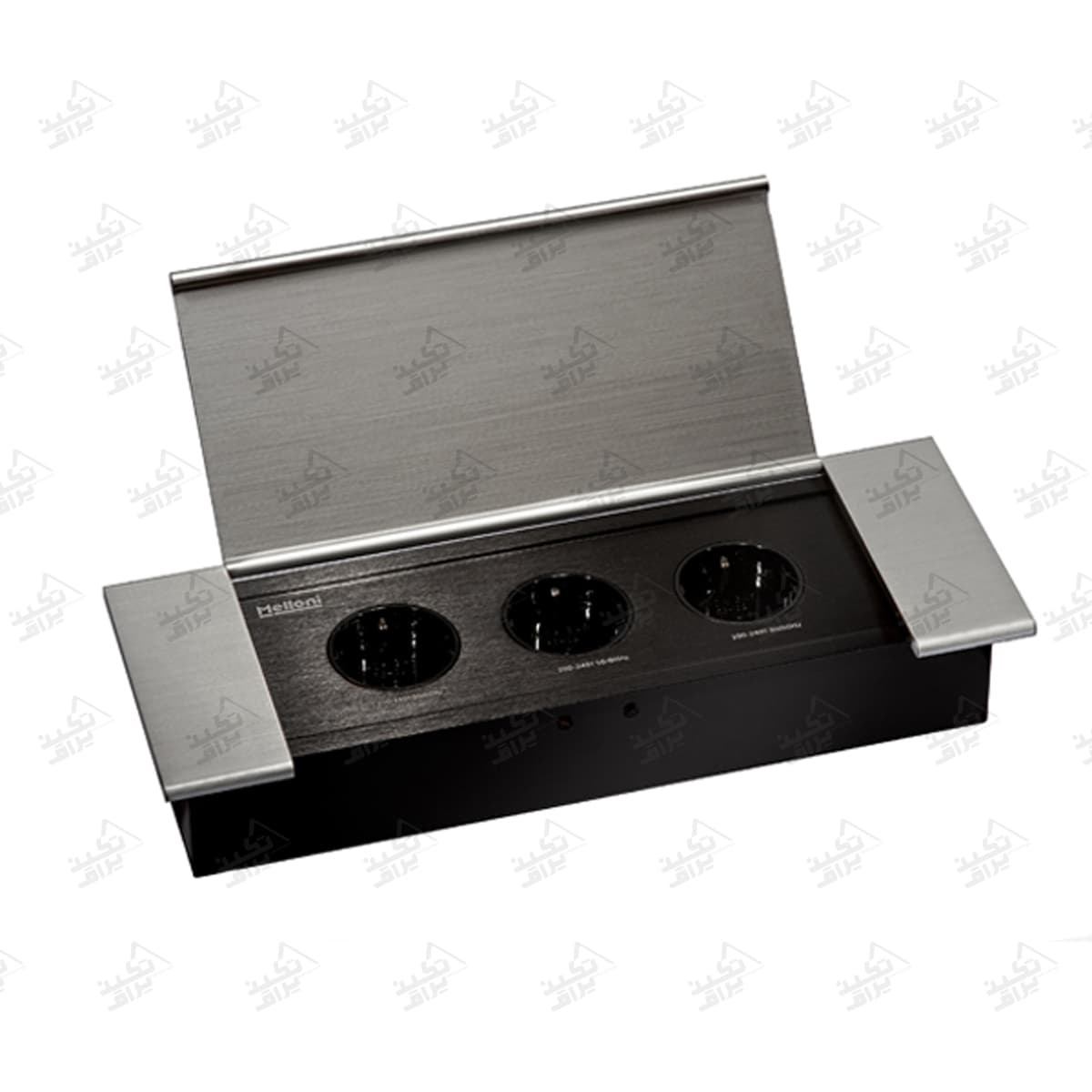 پریز برق روی کابینت سه خانه ملونی مدل 10106 — تصویر ۵