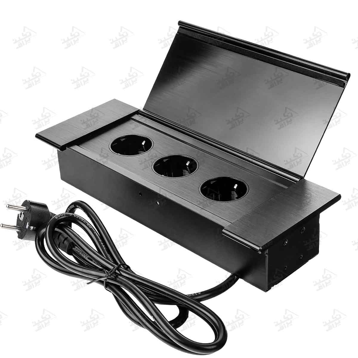 پریز برق روی کابینت سه خانه ملونی مدل 10106 — تصویر ۶