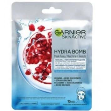 ماسک صورت ورقه ای گارنیه Garnier مدل Hydra Bomb Anti Age وزن 32 گرم — تصویر ۲