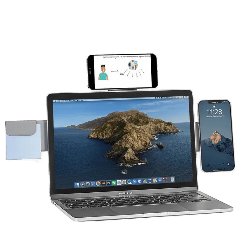 هولدر مگ‌سیف گوشی برای لپ‌تاپ مافت | MOFT Snap Laptop Phone Mount — تصویر ۲