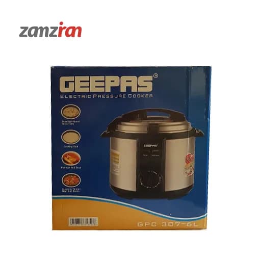 زودپز برقی جی پاس مدل GPC307-6L درجه A1 — تصویر ۳