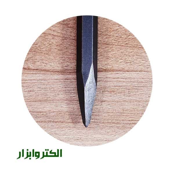 قلم چهار شیار نوک تیز 400*14 — تصویر ۲