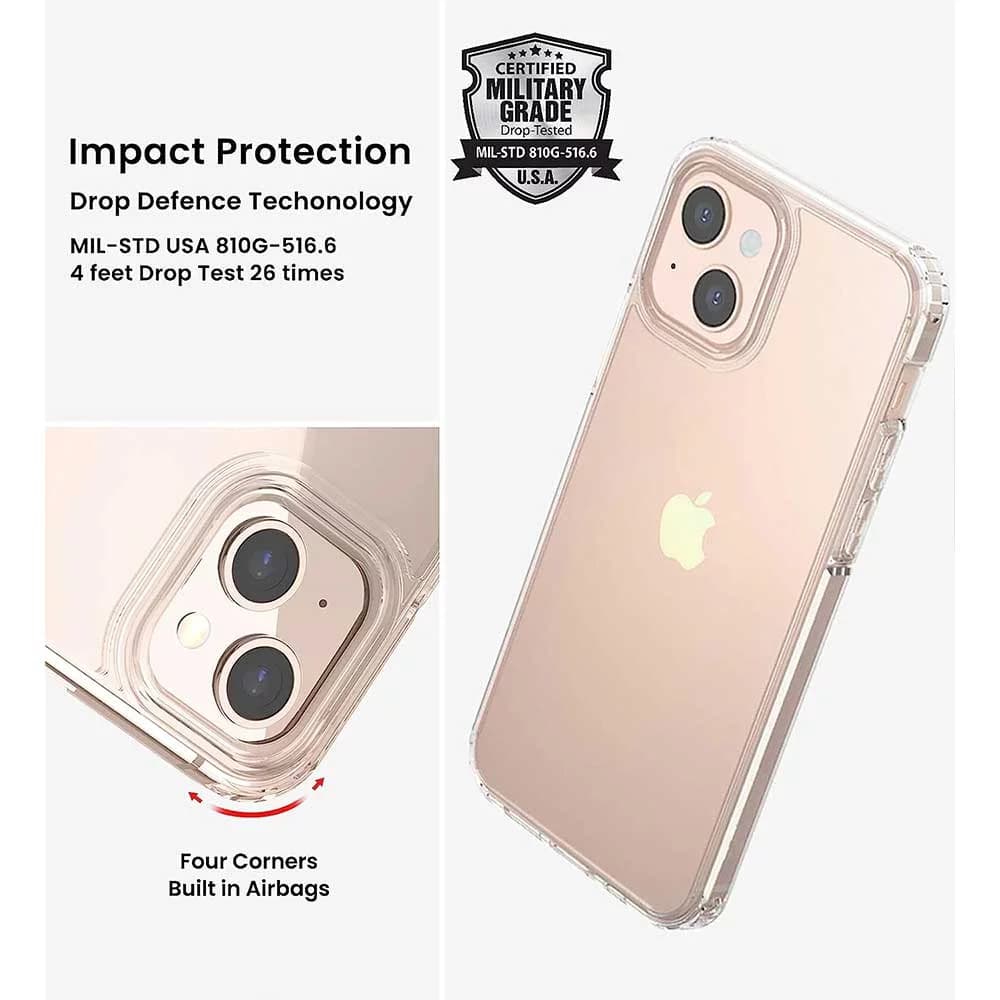 قاب جی تک آیفون 13 مینی G-Tech Sirocco Crystal Hybrid Case iPhone 13 mini — تصویر ۳