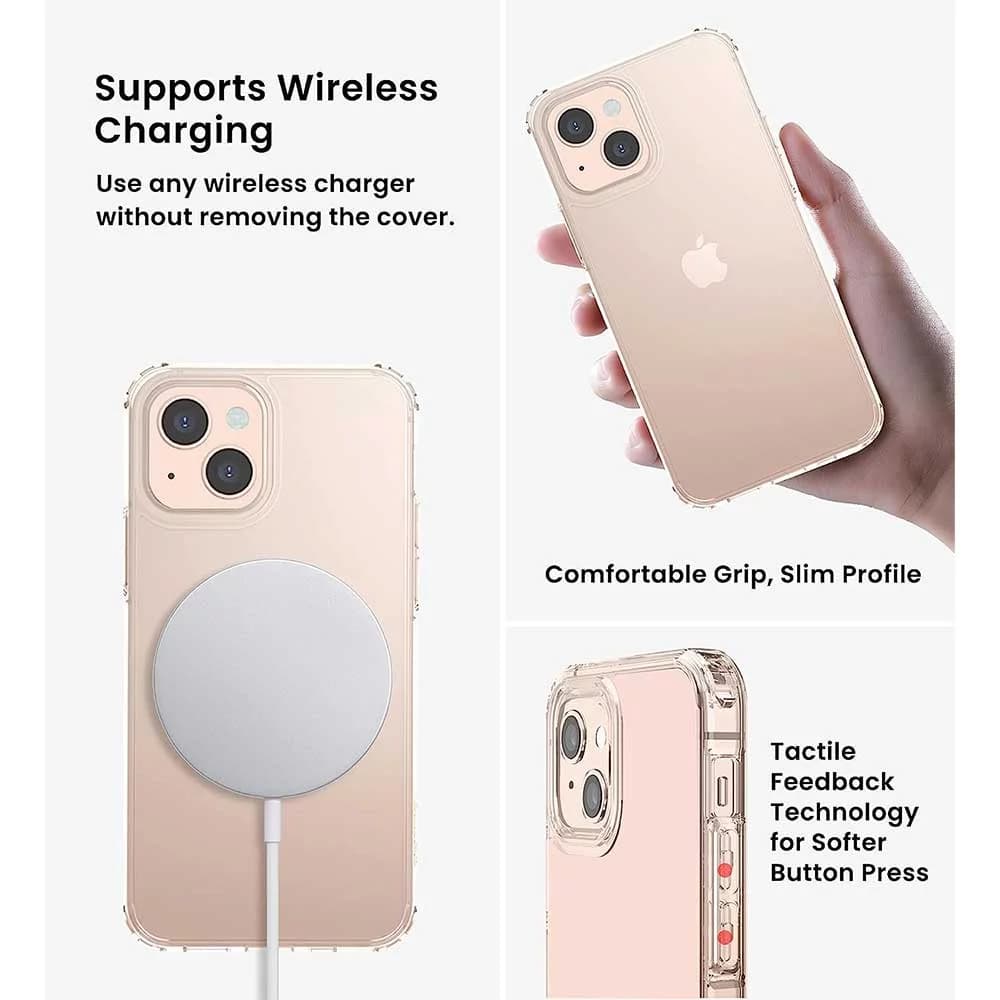 قاب جی تک آیفون 13 مینی G-Tech Sirocco Crystal Hybrid Case iPhone 13 mini — تصویر ۴