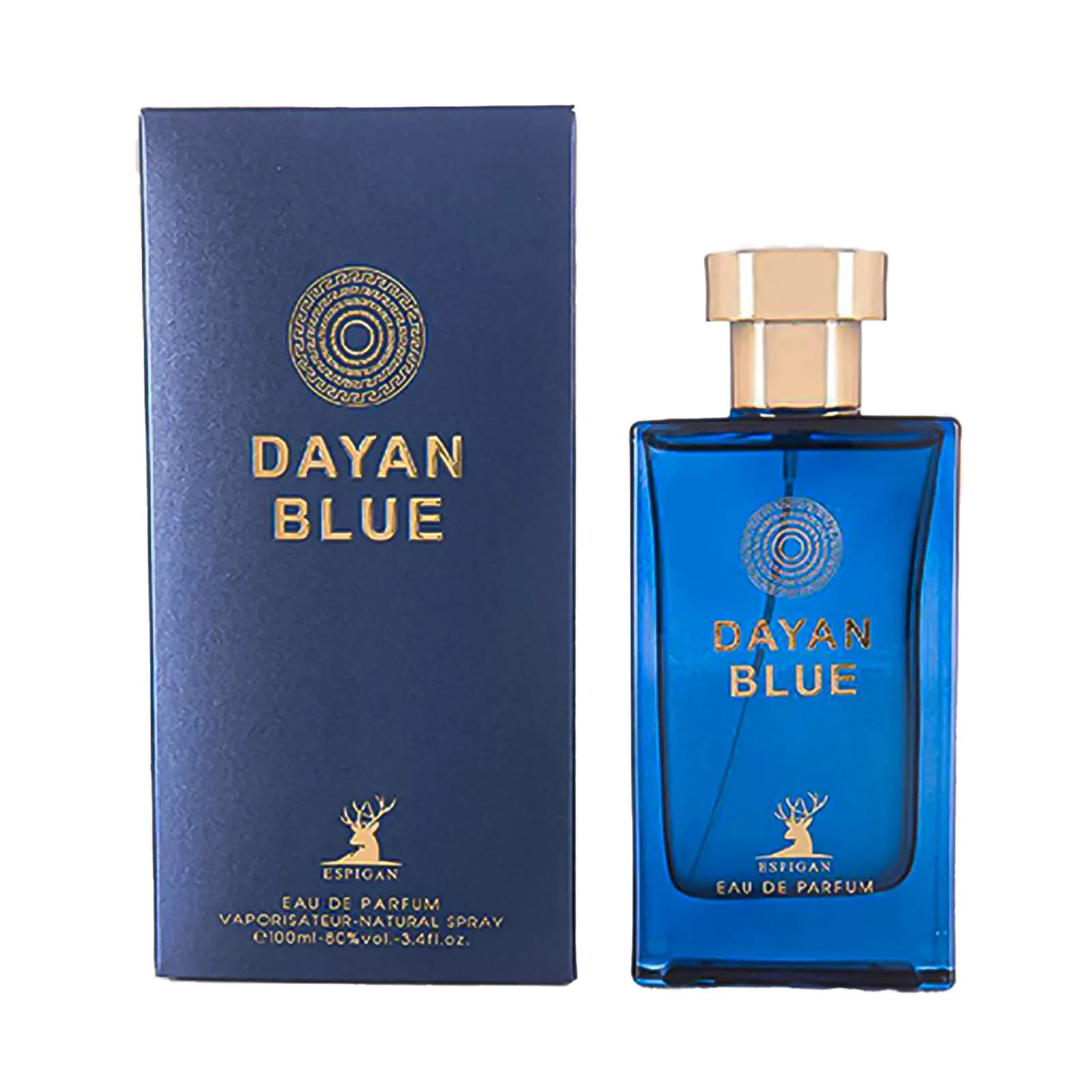 ادکلن مردانه اسپیگان مدل Dayan Blue (دایان بلو) حجم ۱۰۰میل