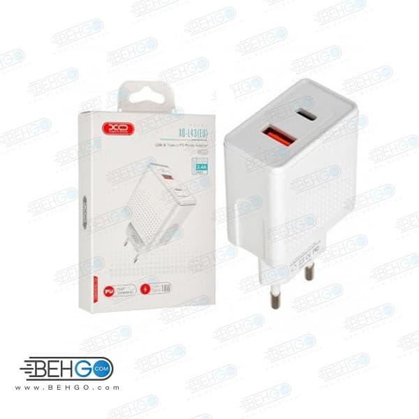 شارژر دیواری ایکس او مدل XO-L43 (EU)