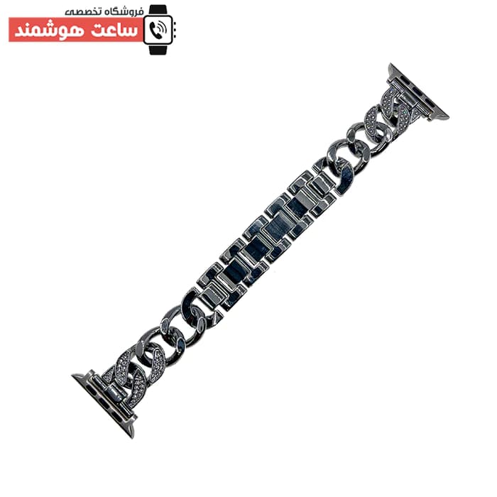 بند اپل واچ کارتیر نگین دار کد 1370 — تصویر ۳