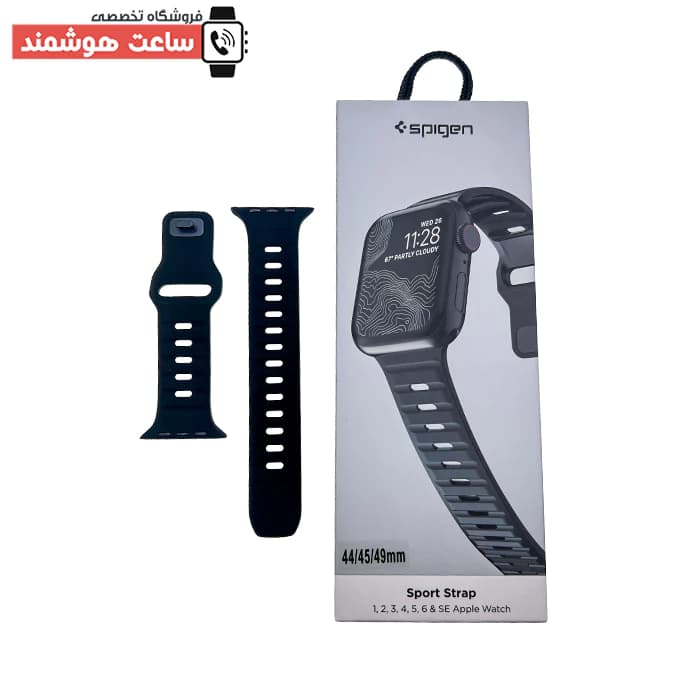 بند اپل واچ اسپیگن راگ کد 1360 — تصویر ۴