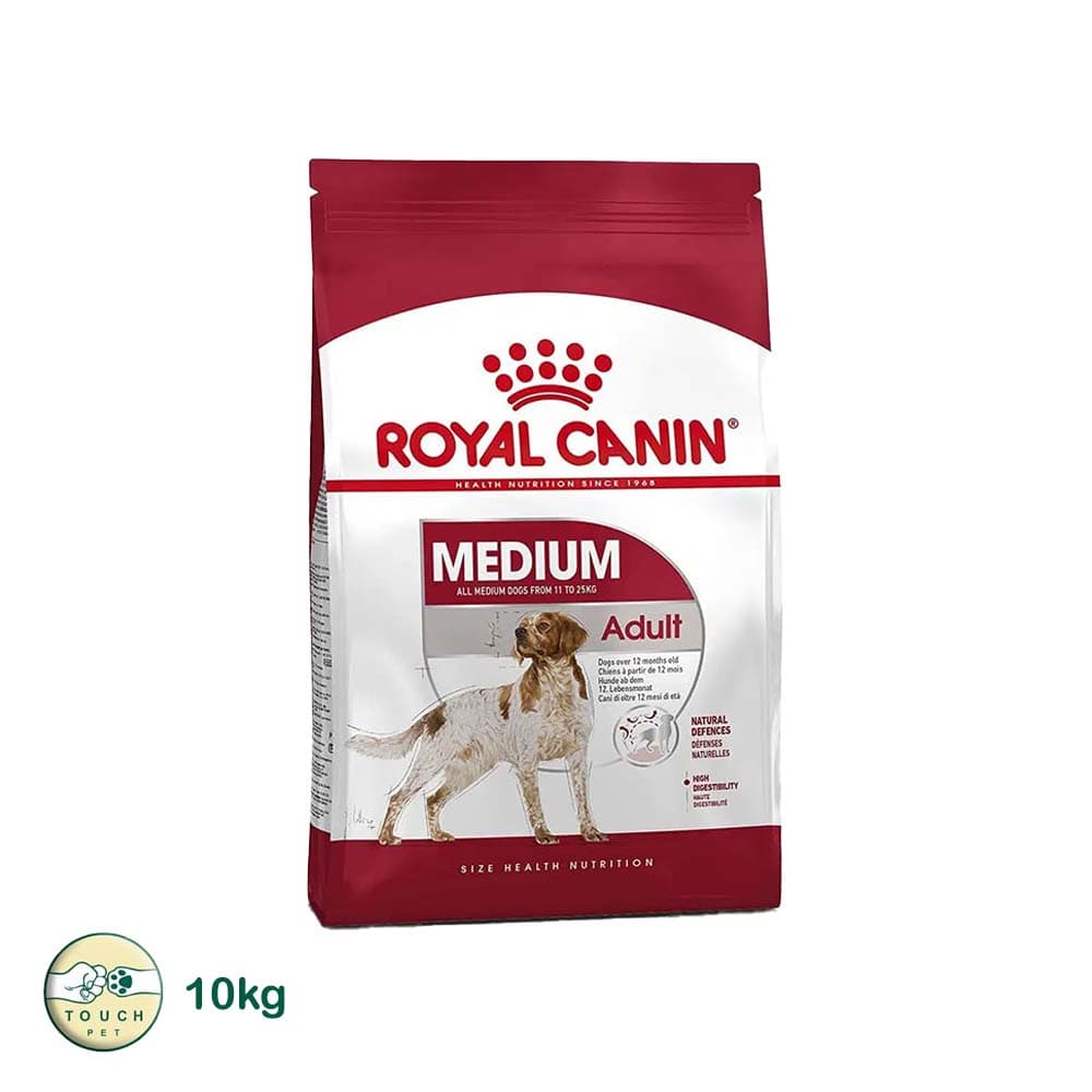 غذای خشک سگ بالغ رویال کنین medium adult نژاد متوسط بالغ 10 کیلوگرم