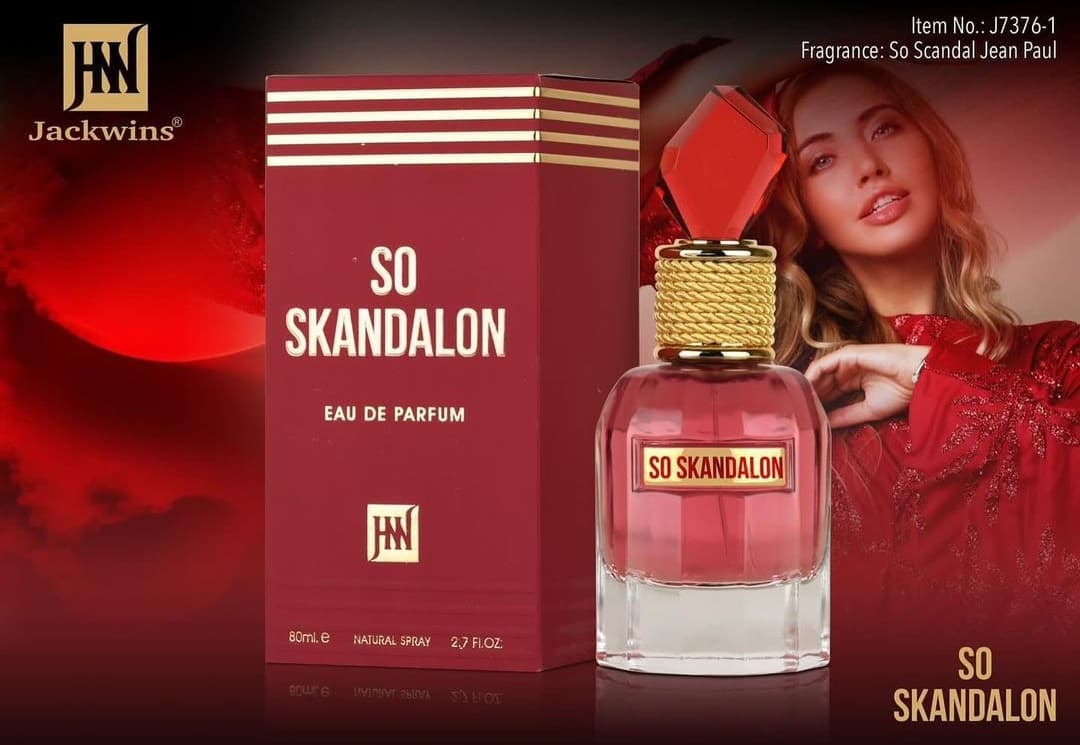 ادو پرفیوم زنانه جکوینز مدل سو اسکندلون | Jackwins So Skandalon