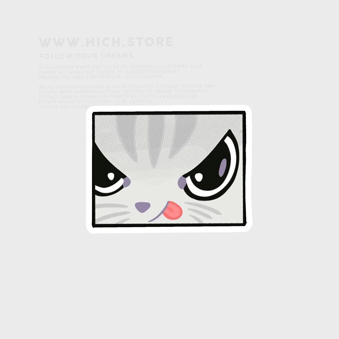 استیکر cat eye